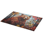 Planche À Découper Ours en vitrail (Coin)