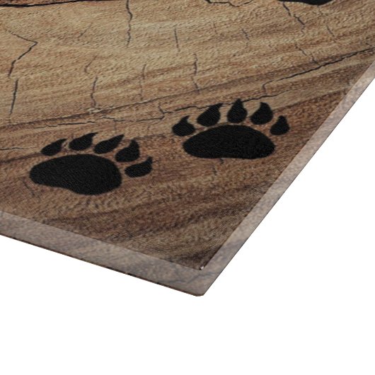 Planche À Découper Ours Noir Et Paniers Ours (Coin)