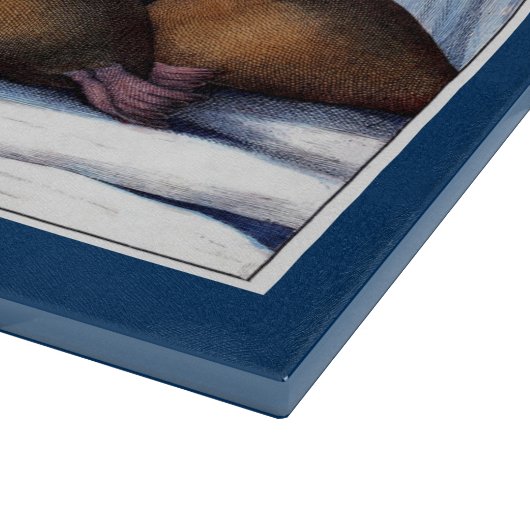 Planche À Découper Ours Polaires, Walrus Et Phoques (Coin)