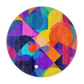 Planche À Découper Overlapping Hues: Abstract Fusion (Devant)