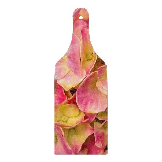 Planche À Découper PADDLE DE LA CARTE À COUPE D'Hydrangée Rose (Devant)