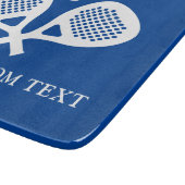 Planche À Découper Padel raquette sport cadeau de plateau de coupe po (Coin)