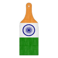 Pagaie en verre avec drapeau de l'Inde