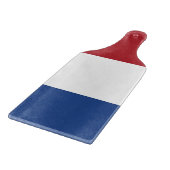 Planche À Découper Pagaie en verre avec drapeau Pays-Bas (Coin)
