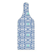 Planche À Découper Pagaie en verre de Noël HIVER (Devant)