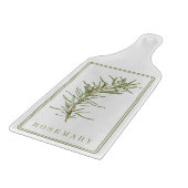 Planche À Découper Pagaie en verre ROSEMAIRE FRAÎCHE (Coin)