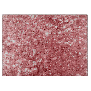 Planche À Découper Paillettes roses scintillantes glamour