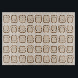 Planche À Découper Pain Kawaii / Toast<br><div class="desc">Un motif récurrent de pain kawaii ou toast,  prêt pour le petit-déjeuner,  le thé de l'après-midi ou un sandwich à l'heure du déjeuner.</div>
