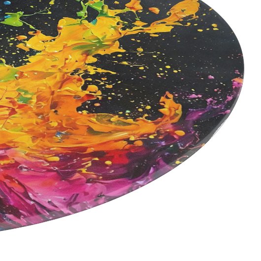 Planche À Découper Paint coloré (Coin)