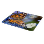 Planche À Découper Painted Lady butterfly Glass chopping board (Coin)
