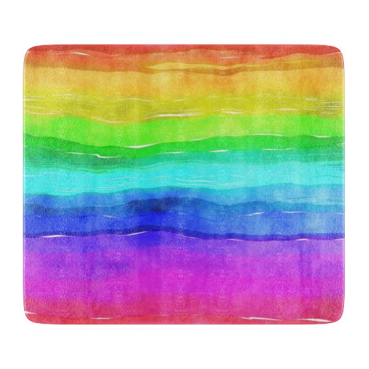 Planche À Découper Painted Rainbow (Devant)