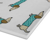 Planche À Découper Paire Mignonne De Dachshunds (Coin)