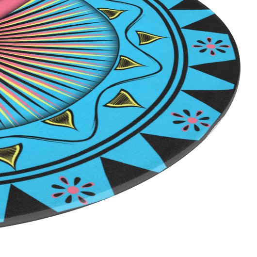 Planche À Découper Paix ~ Soleil (Coin)