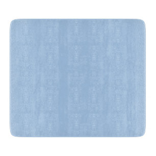 Planche À Découper Pale Cornflower bleu couleur solide