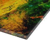 Planche À Découper Palette Artiste Colorée (Coin)