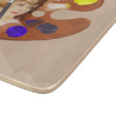 Planche À Découper Palette d'artiste d'apparence vintage (Coin)