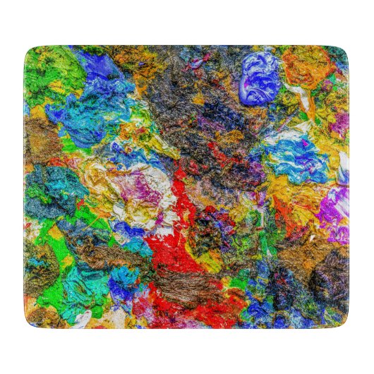 Planche À Découper Palette de couleurs (Devant)