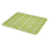 Planche À Découper Palm Feuille Motif Chartreuse Green (Coin)
