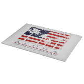 Planche À Découper Palm Flag Hawaii Aloha Patriotic Cutboard (Coin)
