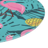 Planche À Découper Palme de Flamants roses roses : Exotic Hawaii (Coin)