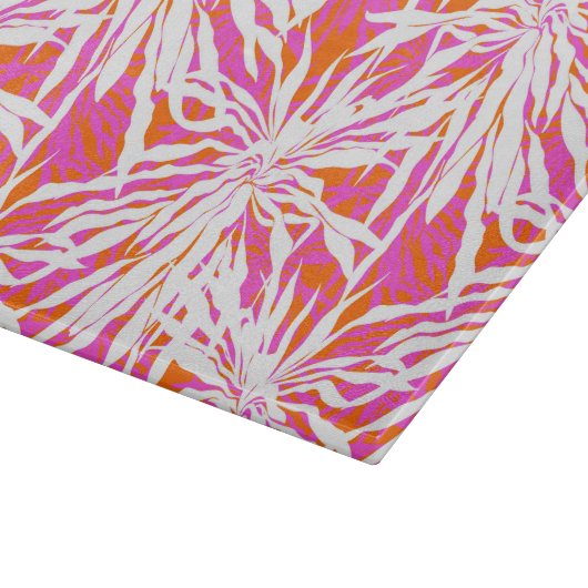 Planche À Découper Palmettes tropicales (Coin)