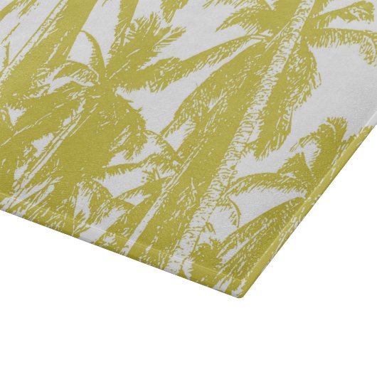 Planche À Découper Palmiers à la conception pointue (Coin)