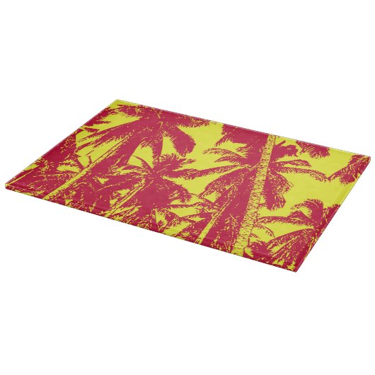 Planche À Découper Palmiers à la conception pointue (Coin)