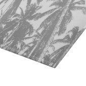 Planche À Découper Palmiers dans un design postérisé (Coin)