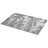 Planche À Découper Palmiers dans un design postérisé (Coin)