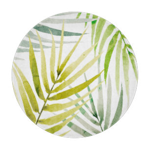 Planche À Découper Palmiers ombragés