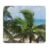 Planche À Découper Palmiers tropicaux (Devant)