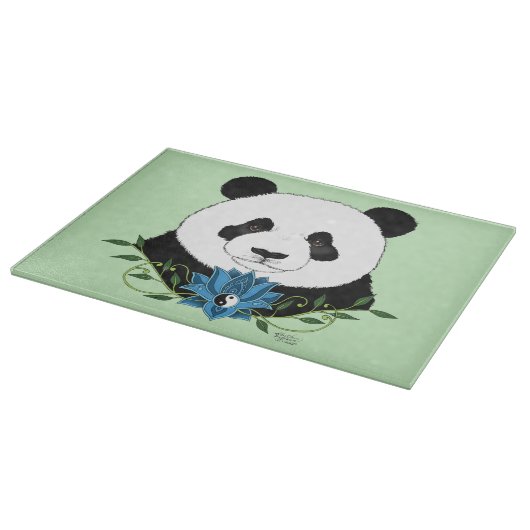 Planche À Découper Panda Bear Lotus (Coin)