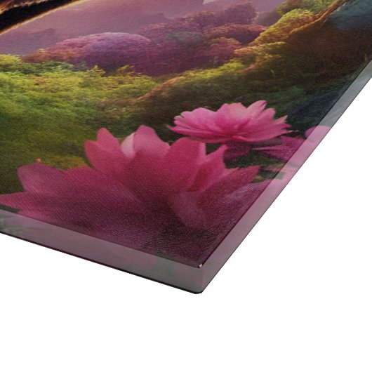 Planche À Découper Panda dans un jardin d'Imaginaires (Coin)