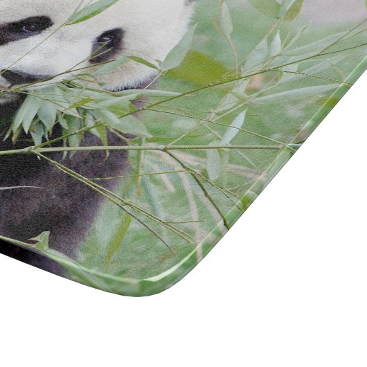 Planche à découper Panda géant photo, animaux 0147 (Coin)