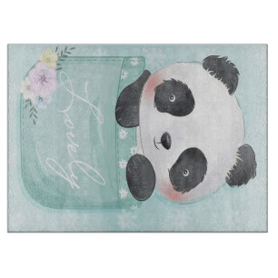 Planche À Découper Panda Panda Mignonne Dans La Poche