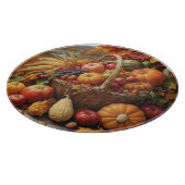 PLANCHE À DÉCOUPER - Panier débordant de fruits et (Coin)