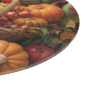 PLANCHE À DÉCOUPER - Panier débordant de fruits et (Coin)