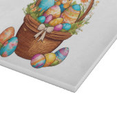 Planche À Découper Panier du Lapin de Pâques (Coin)