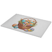 Planche À Découper Panier du Lapin de Pâques (Coin)