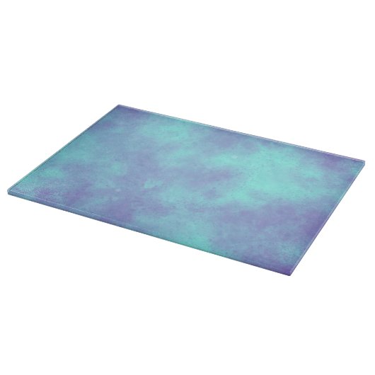 Planche À Découper Panier Effet nuage violet tempête (Coin)