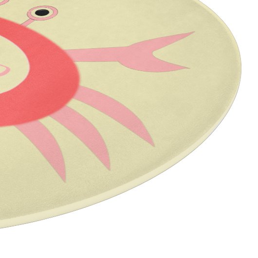 Planche À Découper Panneau cancéreux Crabe du crabe (Coin)