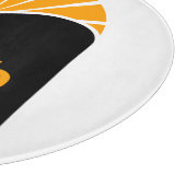 Planche À Découper Panneau de coupe en verre décoratif 12 pouces (Coin)