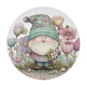 Planche À Découper Panneau de coupe en verre Gnome
