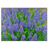PLANCHE À DÉCOUPER PANNEAU DE COUPE EN VERRE, "HYACINTHÈQUES DE GRAPE (Devant)