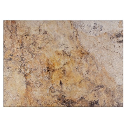 Planche À Découper Panneau de coupe en verre Motif en pierre naturell (Devant)