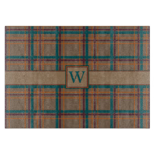 Planche À Découper Panneau de coupe en verre plaqué chic d'automne