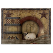 Planche À Découper PANNEAU DE COUPE EN Verre Primitif (Devant)