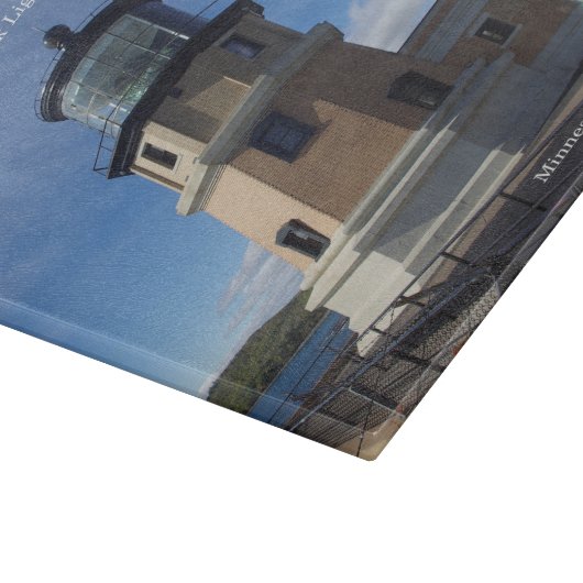 Planche À Découper Panneau de coupe en verre Split Rock Lighthouse (Coin)