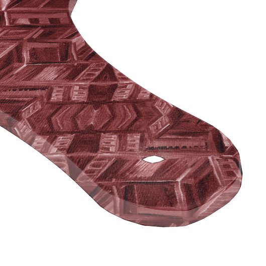 Planche À Découper Panneau de coupe Motif rouge (Coin)