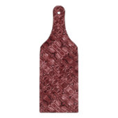 Planche À Découper Panneau de coupe Motif rouge (Devant)